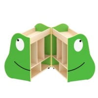 Bücherkiste Frosch, fahr- & klappbar