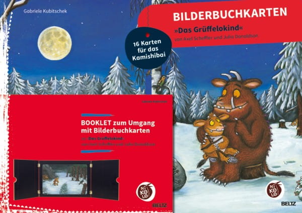 Kamishibai Bilderbuchkarten »Das Grüffelokind« von Axel Scheffler und Julia Donaldson