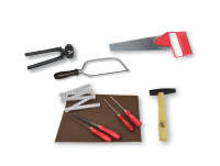 Qualitäts-Werkzeug-Set, 11 Teile, für Hobby und Schule