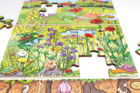Bodenpuzzle "Entdecke die Blumenwiese"