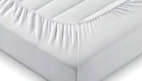 Spannbettlaken mit PU-Beschichtung - unser Tipp - tausendfach bewährt!, 2 Größen