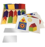 Lerntablett Naturfilz Set I – Kreise & Dreiecke Lerntablett Naturfilz Set I – Kreise & Dreiecke
