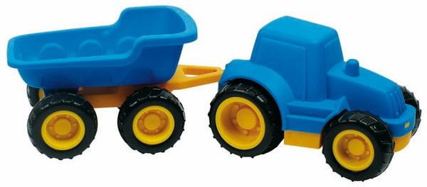 Traktor mit Anhänger 2er Set