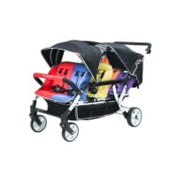 Familidoo Krippenwagen H6E 6-Sitzer-Kinderwagen