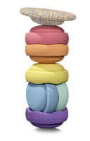 Stapelstein Stapelstein® Rainbow Set pastel, Balanceboard 6+1