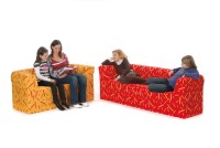 Dreisitzer-Sofa in 3 Größen