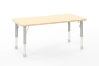 Tisch Owlaf, rechteckig, höhenverstellbar, 120 x 60 cm