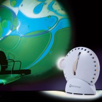 Mathmos Licht Projektor-Set "Space" Duo, weiß mit 8 Drehscheiben