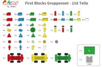 Poly-M First Blocks - Gruppenset, 218 Teile