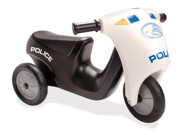 Polizei Scooter mit Gummirädern