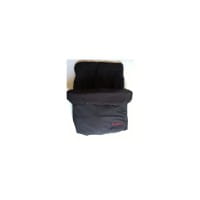 Familidoo 2-Sitzer-Fußsack – Schwarz