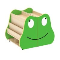 Bücherkiste Frosch, fahr- & klappbar