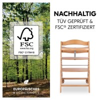 Hauck Kinder Hochstuhl Beta+ Natur