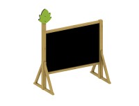 Wisdom Outdoor-Kreidetafel für Outdoor-Lernraum - Freiluftklassenzimmer