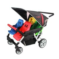 4-Sitzer Kinderwagen Lidoo Star DJ04FRL+