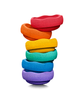Stapelstein® Original Grow Rainbow Classic, 6er-Set